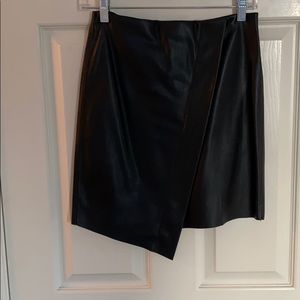 Zara Faux Leather Skirt